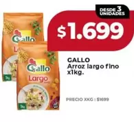 Gallo - Arroz largo fino