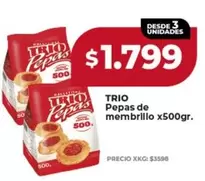 Trio - Pepas de membrillo