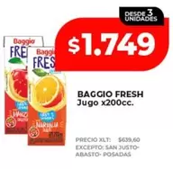 Baggio - Jugo