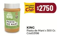 King - Pasta de Maní