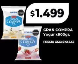 Gran Compra - Yogur