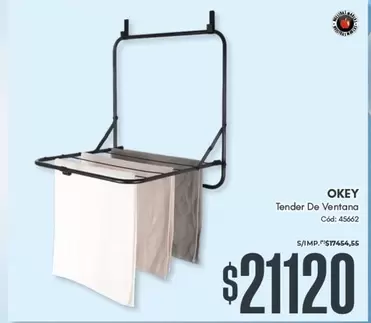 Okey - Tender De Ventana Cód: 45662