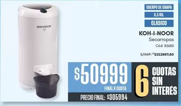 Koh-i-noor - Secarropas Cód. 85683