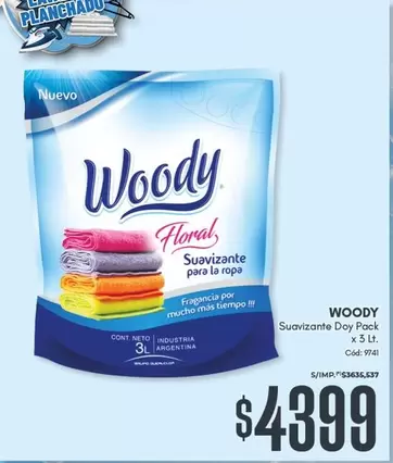 Woody - Suavizante Doy Pack