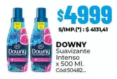 Downy - Suavizante Intenso x 500 Ml. Cód:50482