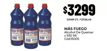 Mas - Alcohol De Quemar