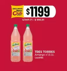 Tres Torres - Amargo