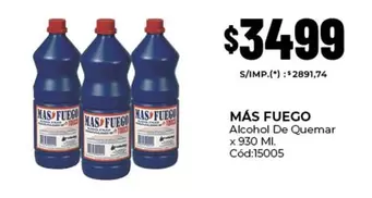 Mas - Alcohol De Quemar C ext{ó}d:15005