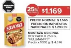 Hellmann's - MOSTA
ZA ORIGINAL DOY PACK