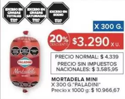 Paladini - Mortadela Mini