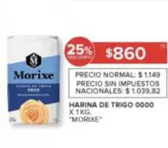 Morixe - HARINA DE TRIGO 0000