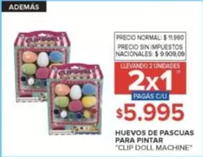 Huevos de Pascua para pintar