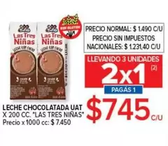 Las Tres Niñas - LECHE CHOCOLATADA