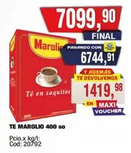 Marolio - Té en saquitos