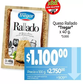 Tregar - Queso Rallado