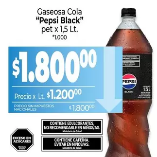 Pepsi - Gaseosa Cola