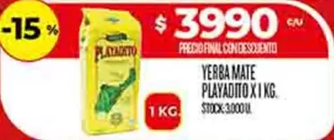 Playadito - Yerba Mate