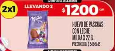 Milka - HUEVO DE PASCUAS CON LECHE