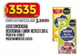Nestlé - LECHE CONDENSADA DESCREMADA / LIMON