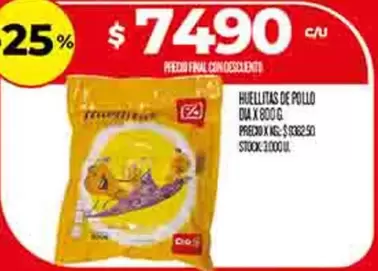 Dia - HUELLITAS DE POLLO