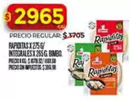 Bimbo - Rapiditas Integrales