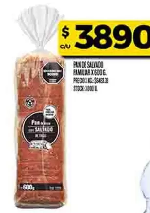 PAN DE SALVADO FAMILIAR