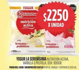 X$ - YOGUR NUTRUCION ACTIVA