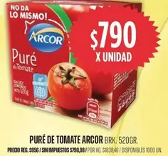 Arcor - Puré de Tomate