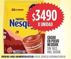 Nesquik - Cacao en Polvo