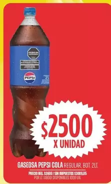 Pepsi - GASEOSA COLA REGULAR