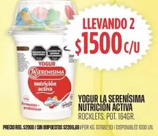 La Serenísima - YOGUR NUTRICION ACTIVA ROCKLETS