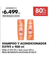 Elvive - SHAMPOO Y ACONDICIONADOR