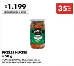 Nucete - PICKLES