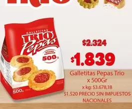 Trio - Galletitas Pepas
