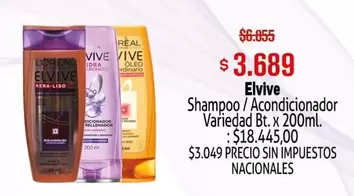Elvive - Shampoo / Acondicionador