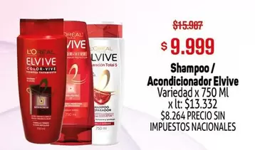Elvive - Shampoo / Acondicionador
