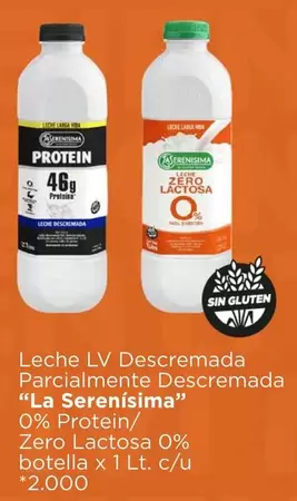 La Serenísima - Leche Descremada ""