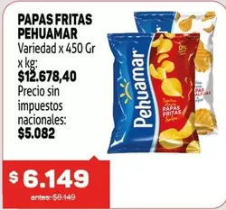 Pehuamar - PAPAS FRITAS