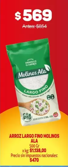 Molinos Ala - ARROZ LARGO FINO