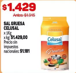 Celusal - SAL GRUESA