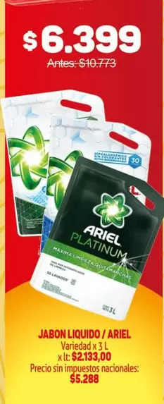 Ariel - JABON LIQUIDO