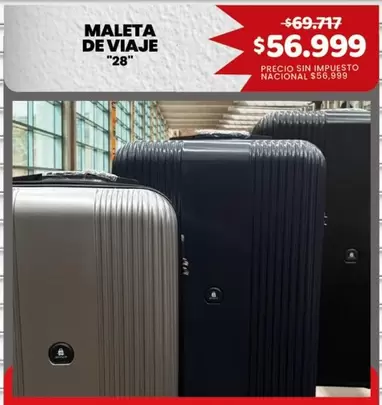 MALETA DE VIAJE "28"