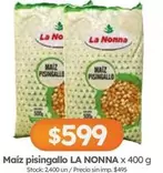 X$ - Maíz pisingallo