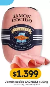 Cagnoli - Jamón cocido