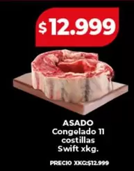 Swift - ASADO Congelado Costillas