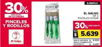 PINCELES HOGAR KIT 3