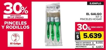 PINCELES HOGAR KIT 3