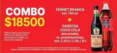 Coca cola - COMBO