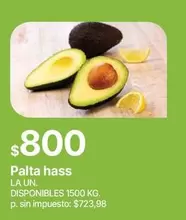 Palta hass