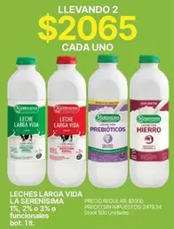 La Serenísima - Leches Larga Vida